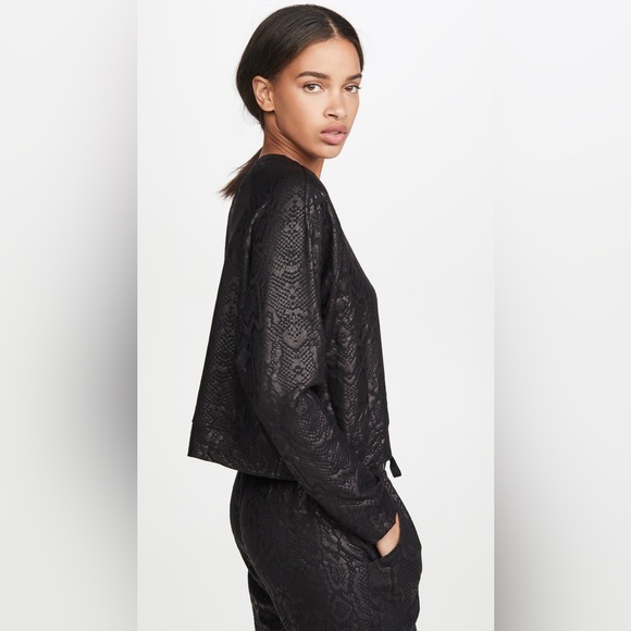 Terez Foil Crew Neck Sweatshirt | size: XS - Picture 3 of 17